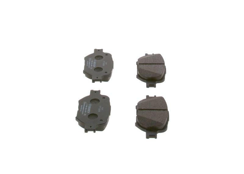 bosch-front-brake-pad, front-brake-pad-for-corolla, brake-pad-specifications BOSCH Front Brake Pad - Ideal Replacement for Toyota Corolla 2001-2007 and Verso 2001-2004 | Low-Metallic BOSCH Front Brake Pad for Corolla and Verso bosch, brake-pad, toyota-corolla, auto-parts, car-repair, front-brake-system, low-metallic, car-owners, mechanics, ai-generated
