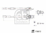 FEBI BILSTEIN Rear Right Control Arm for Land Rover Freelander II (L359) - Durable Steel Constru — Control Arms & Ball Joints