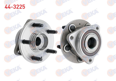 Veka 44-3225 Wheel Hub Left-Right Front with Bearing Opel Astra K 1.6 CDTi 5 Lug ABS with Sensor Magnetic AB — Hub Assemblies