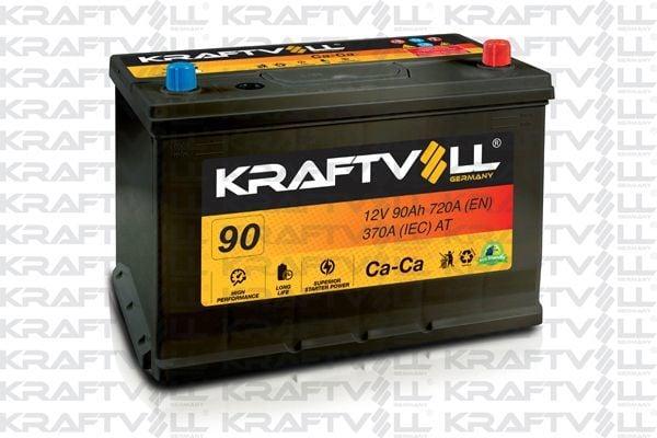 KRAFTVOLL Battery 12V 90Ah N70 - Automotive Battery for Car & Motorcycle Owners — Starting & Charging