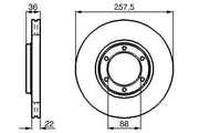 bosch front brake discs 0986478596, high performance brake discs for isuzu tfr 90 BOSCH 0986478596 Front Brake Discs - High Performance for Isuzu TFR 90 | 2 Pieces BOSCH Front Brake Discs - 257.5mm Diameter | 2 Pieces bosch, brake-discs, car-parts, isuzu, mechanics, braking-system, automotive, performance-parts, front-brake-discs, ai-generated