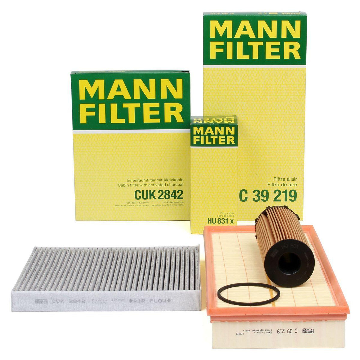 Mann Audi Q7 2006 - 2014 Models 3.0 TDI Motor Scheduled Service Set