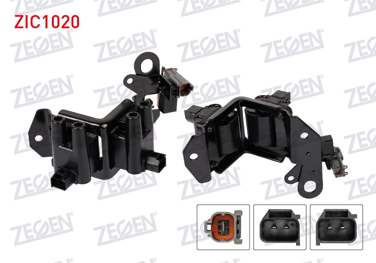 Zegen ZIC1020 Ignition Coil Accent I (X-3) 1.3i (G4eh) L Type 1994-2000 / Accent Admire 1.3 (G4ea) 2003-2006 — Coils & Plugs