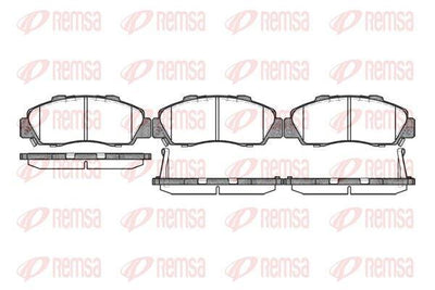 REMSA 0351.32 Brake Pad — Brake Pads