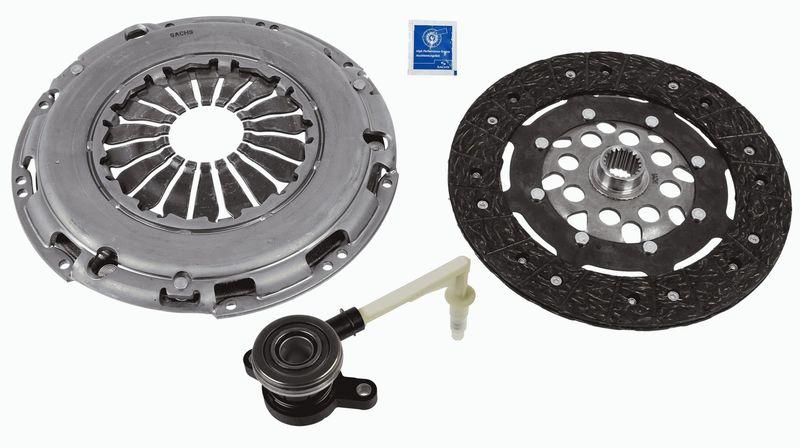 Sachs 3000990578 Clutch Kit + Bearing Captur Clio III Clio IV Kadjar Megane III Megane IV Duster Qashqai — Clutch & Flywheel