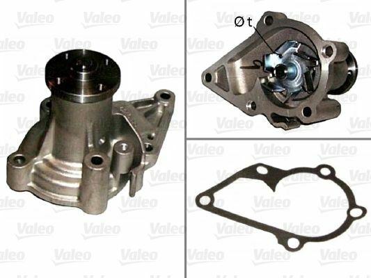 VALEO 506813 Water Pump - Cooling System for 06 Accent, Era and 3 more models — Water Pump & Thermostat