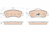 TRW GDB1992 Front Brake Pads - Enhanced Stopping Power