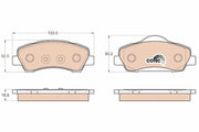 trw gdb1992 front brake pads, trw gdb1992 brake pads for peugeot, high-performance brake pads by trw TRW GDB1992 Front Brake Pads - Enhanced Stopping Power for Car Enthusiasts & Mechanics | 133mm Width TRW GDB1992 Front Brake Pads | Enhanced Performance trw, brake-pads, front-brake-pads, car-parts, car-enthusiasts, mechanics, peugeot-brakes, automotive-repair, high-performance, ai-generated