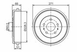 BOSCH Rear Brake Drum Assembly (Ad) 11-Focus.III - 2 Pack — Brake Rotors & Drums