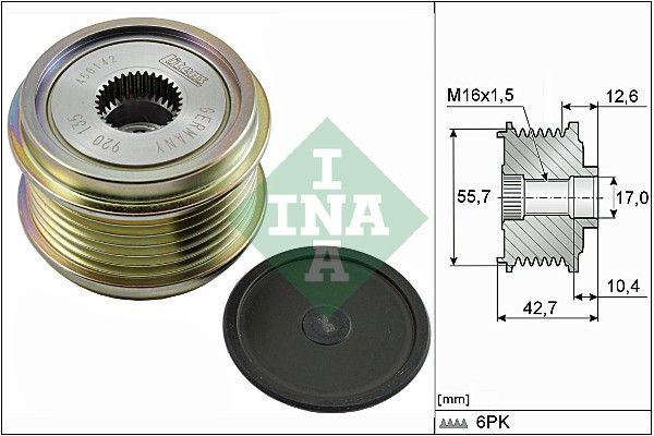 INA 535027610 Alternator Pulley A4 A5 A6 A7 A8 Touareg Macan — Starting & Charging