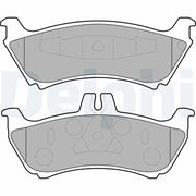 Delphi LP1692 Brake Pads, Brake pad specifications for M.S-W163 98-01, Low-metallic brake pads by Delphi DELPHI Brake Pads LP1692 - Low-Metallic for M.S-W163 98-01 | 140.4 x 50 x 17 mm DELPHI LP1692 Brake Pads for M.S-W163 98-01 | Low-Metallic brake-pads, delphi, fren-balata, low-metallic, car-parts, brake-system, auto-repair, mechanics-tools, ai-generated, car-owners