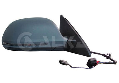 Alkar 6140781 Outer Rear View Mirror Right Electric Heated Primed with Turn Signal 8 Pin Audi Q3 — Tail, Signal & Reflectors