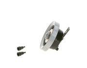 bosch korna electric horn, bosch 12v 60w horn closeup, horn specifications overview BOSCH Korna 12V Electric Horn - 60W Power, 115dB Volume | 140mm Diameter BOSCH Korna 12V 60W Electric Horn bosch, electric-horn, 12v-horn, 60w-horn, vehicle-accessories, boat-accessories, loud-horns, automotive-sound, car-modification, ai-generated