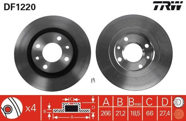 OUTLET DF1220 Disc Front Partner Em-306 | 1 Piece
