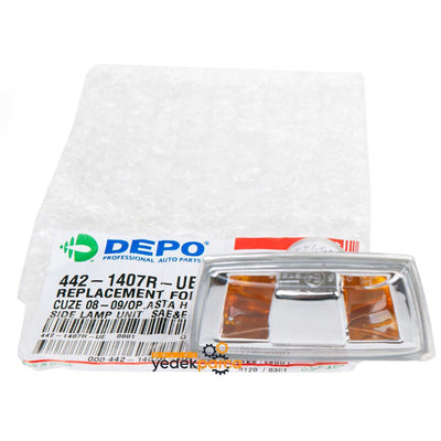 DEPO Opel Insignia Right Fender Signal Light - 2009+ Models — Tail, Signal & Reflectors