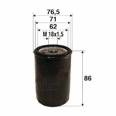 VALEO 586058 Oil Filter - Compatible with Opel Astra, Corsa and 2 more models — Oil Filters