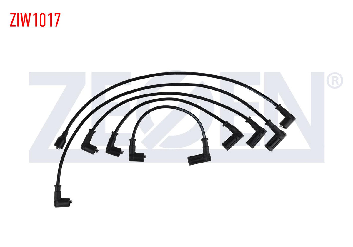 Zegen ZIW1017 Spark Plug Wire Set Ignition Coil Kablolu Fiat Uno 70 Sx 1.4 8V 1994-2000 — Coils & Plugs