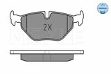 MEYLE Brake Pads E39 Rear - Set