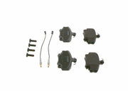 bosch brake pad set for clio and logan, bosch brake pads technical specifications BOSCH 0986467720 Brake Pad Set - Front for Clio, Mgn, Logan | Low-Metallic Material BOSCH Brake Pad Set - Front Clio, Mgn, Logan bosch, brake-pads, clio, logan, front-brakes, car-parts, mechanics, low-metallic, braking-system, ai-generated