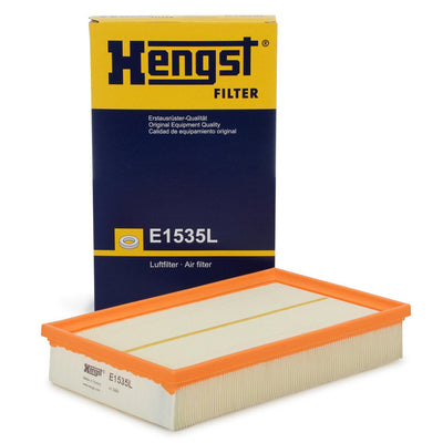 Hengst E1535L Air Filter 1.5 TSI VW Golf 7 Passat Arteon Polo Tiguan T-Roc Audi A3 Seat Leon Skoda Octa — Air & Cabin Filters