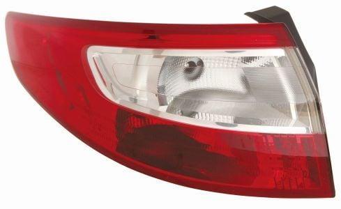 PLEKSAN Left Stop Lamp - Compatible with Renault Fluence 2009-2013 — Tail, Signal & Reflectors