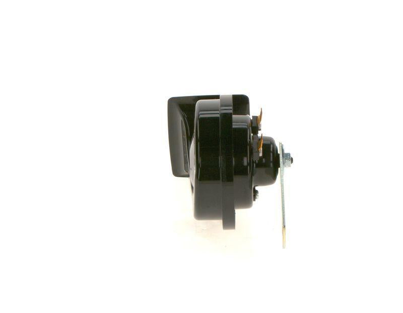 bosch-korna-set-12v-60w-front-view, bosch-korna-set-12v-60w-side-view BOSCH Korna Set 12V 60W - Durable Electric Horn for Car Owners | High Sound Level 110 dB(A) BOSCH Korna Set 12V 60W - High Sound Level for Cars bosch, korno-set, 12v-horn, 60w-electric-horn, car-audio, mechanics-tools, car-accessories, horn-installation, automotive, ai-generated