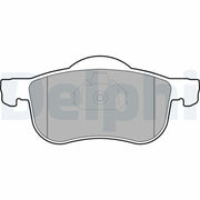 delphi-lp1458-front-brake-pads-view, volvo-s60-s70-s80-v70-xc70-compatibility DELPHI LP1458 Front Brake Pads - Low-Metallic Material for Volvo Models | 156.3mm Width DELPHI LP1458 Front Brake Pads for Volvo S60 S70 S80 V70 delphi, brake-pads, volvo-parts, car-owners, mechanics, low-metallic, braking-system, automotive, brake-repair, ai-generated