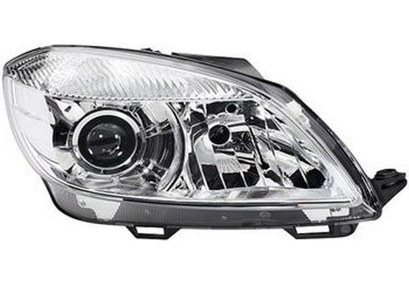 Depo 665-1121RMLD-EM Right Headlight Skoda Fabia/Roomster 10-14 Pair with Lens Motor Üzerinde — Headlights