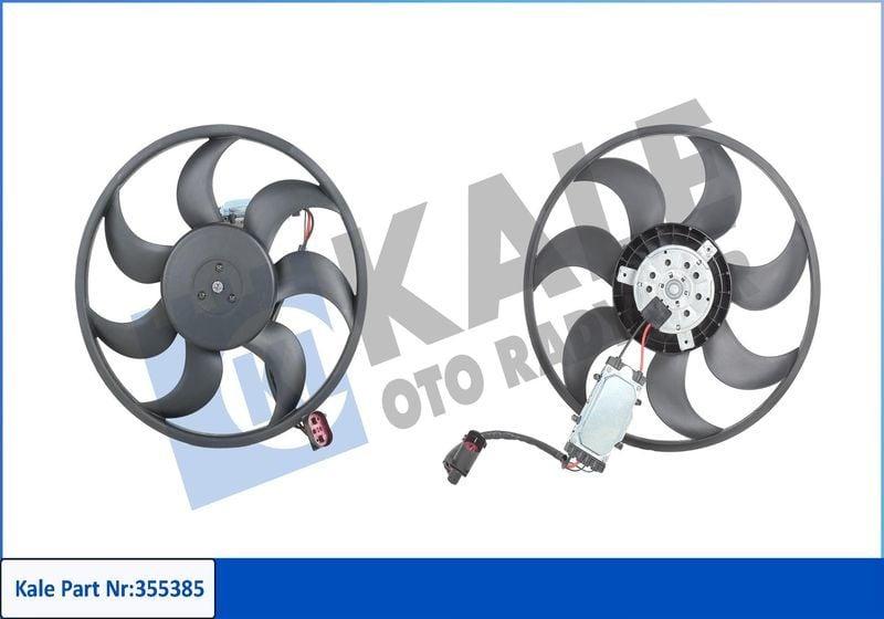 KALE Fan Motor for Right Side 03 Touareg & A1 Q7 - 450W Integrated Regulator — Motors, Pumps & Antennas