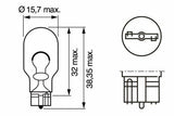 BOSCH W16W 12V 16W Eco Bulbs - 10 Pack — Bulbs & Interior Light