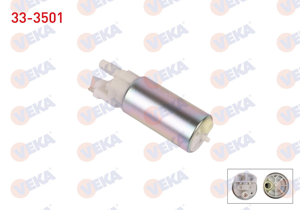 Veka 33-3501 Fuel Pump with Strainer 3.3 Bar Renault Clio II 1.2-1.4i-1.6i 1998-2005 / Dacia Logan 1.4-1.6 16 — Fuel Delivery
