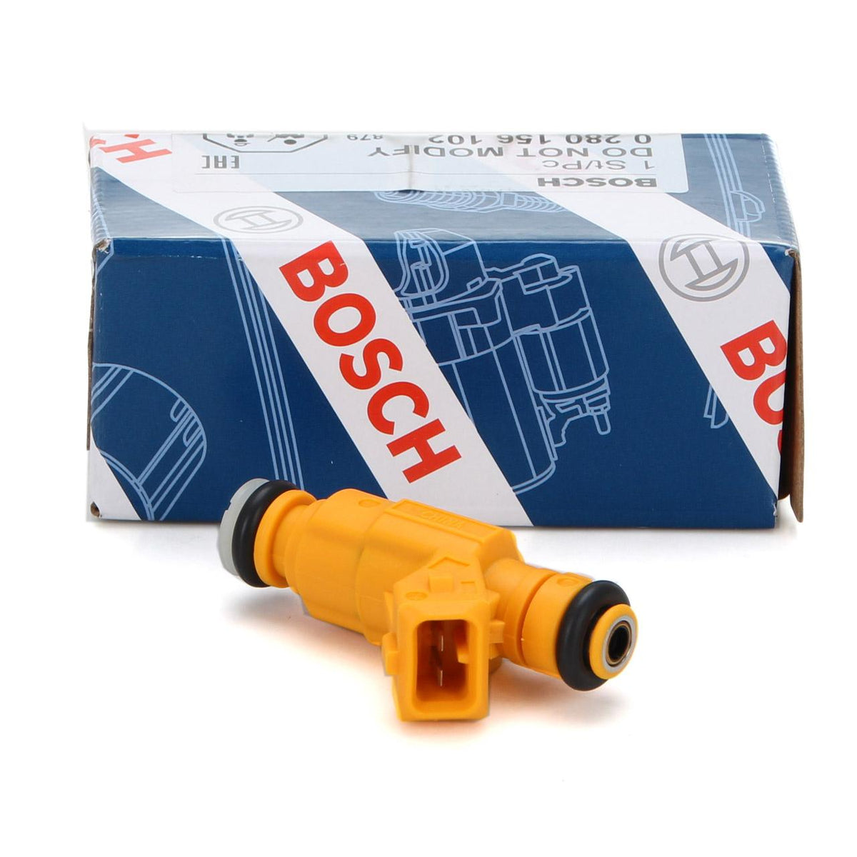 BOSCH 0280156102 - Gasoline Injector for Porsche Cayenne 4.5 Turbo — Fuel Delivery