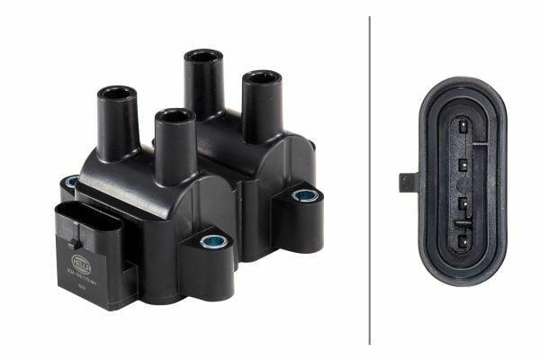 HELLA Ignition Coil 5DA193175-391 - Compatible with 1999-2005 Megane and Clio — Coils & Plugs