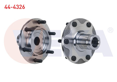 Veka 44-4326 Wheel Hub Left-Right Front without Bearing 6 Bjn Toyota HI-Lux Vigo 2.5 D-4D 4X4 2005-2011 — Hub Assemblies