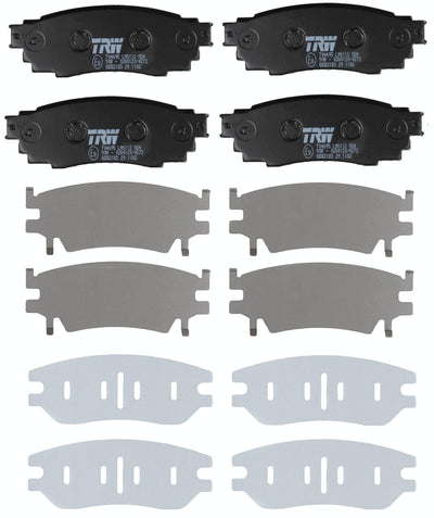 TRW GDB2183 Brake Pad Brake Rear Toyota C-Hr 1.2 1.8 Hybrid 2016-