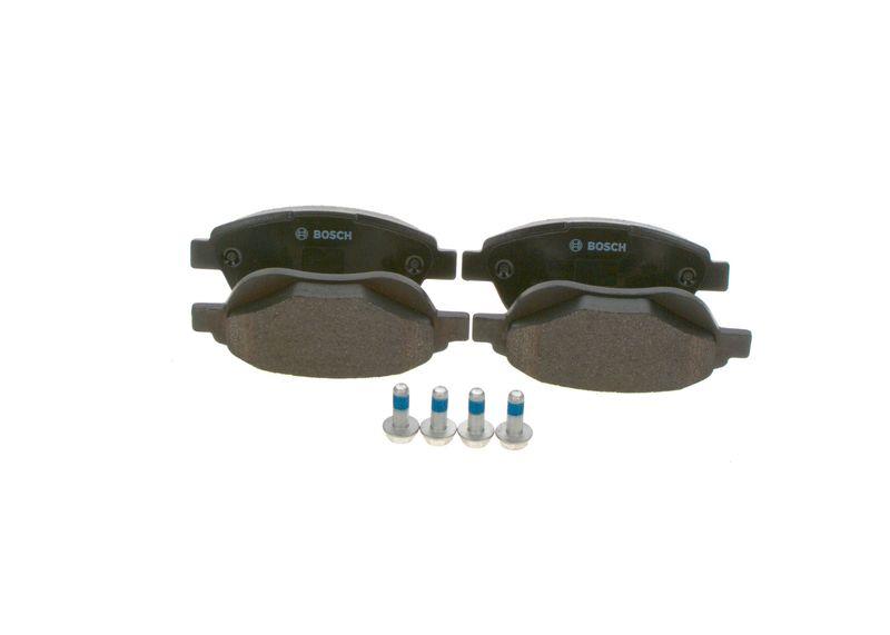 Bosch 0986494038 Brake Pad Front Peugeot 207/307/C4 206/1007 Citroën C3 II/Xsara/Berlingo Fiat Doblo 00-12 — Brake Pads
