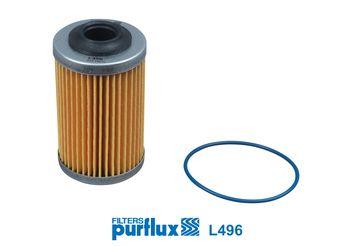 Purflux L496 Oil Filter Alfa Romeo 159 Spider Brera 3.2 JTS Opel Vectra C 2.8 V6 Turbo 05-> — Oil Filters