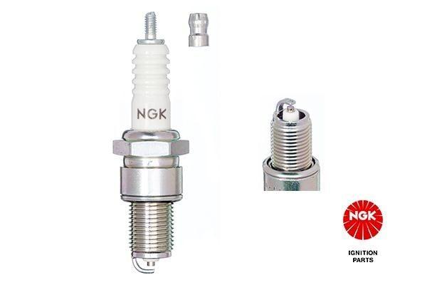 ngk-nickel-spark-plugs-box, ngk-spark-plug-detail-view NGK Nickel Spark Plugs - 10 Pieces for Car Owners and Mechanics NGK Nickel Spark Plugs - Pack of 10 ngk, spark-plugs, nickel-spark-plugs, car-maintenance, mechanic-tools, auto-parts, car-owners, engine-performance, high-quality, ai-generated