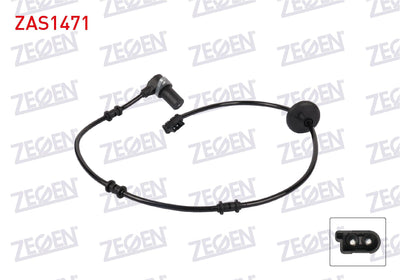 Zegen ZAS1471 ABS Sensor Rear Right Mercedes E Series (W210, S210) 1995-2003 — Brake Sensors & ABS