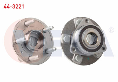 Veka 44-3221 Wheel Hub Left-Right Front & Rear with Bearing Opel Insignia 1.6 5 Lug Integrated ABS with Sens — Hub Assemblies