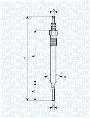 Magneti Marelli 060900620606 Glow Plug Amarok Beetle Caddy Passat Crafter CC — Coils & Plugs