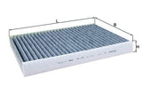 MAHLE LAK1185 Active Carbon Cabin Filter for Volvo S90, V90, XC90 — Air & Cabin Filters