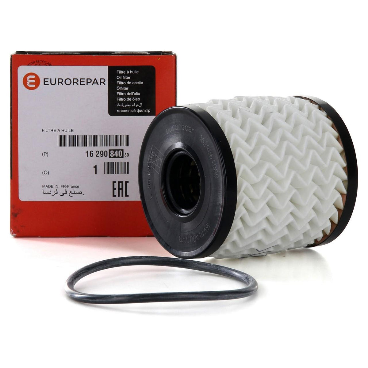 Eurorepar 1629084080 Oil Filter 208 207 307 3008 RCZ DS3 DS4 Berlingo III Partner — Oil Filters