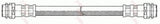 TRW Rear Brake Hose - Compatible with Golf IV, Bora and 2 more models — Brake Hydraulics