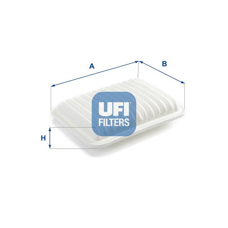 Ufi 30.554.00 Air Filter Auris E15 06-1.4 / E18 12-1.2/1.3/1.6 / Avensis Sedan T27 08-1.6 VVT-i — Air & Cabin Filters
