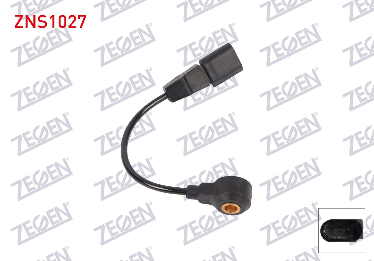 Zegen ZNS1027 Knock Sensor Volkswagen Bora 1.6 1998-2005 / Golf IV 1.6 1997-2004 / Skoda Octavia — Engine Management Sensors