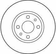 trw df1790 brake disk front view, trw df1790 brake disk specifications TRW DF1790 Brake Disk - 251.5 mm for Fiat Stilo, Bravo | Durable Performance TRW DF1790 Brake Disk 251.5 mm brake-disk, trw, automotive, fiat-parts, car-accessories, mechanics, vehicle-maintenance, braking-system, replacement-parts, ai-generated
