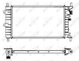 NRF Motor Radiator for Escort Cl 1.6 CVH — Radiators & Fans