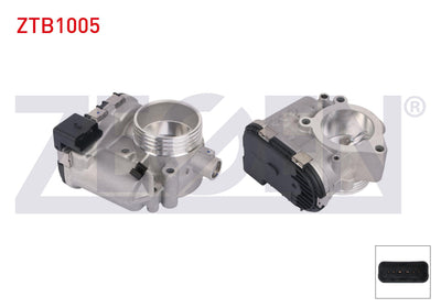 Zegen ZTB1005 Throttle Butterfly Peugeot (Tu5jp4) 1.6i 16V 206 1998-2006 / 307 2000-2007 / 308 (4A,4C) 2007-2013 / Partner 2001-2008 / Citroen C3 2002-2009 / C4 2004-2009 / Xsara 2000-2005 / Ber