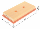 BOSCH 1457433315 Air Filter - Compatible for Golf and Bora 1.6 FSI — Air & Cabin Filters